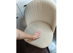 Стул на металлокаркасе Gabi 1 light purple / black фото покупателя 151