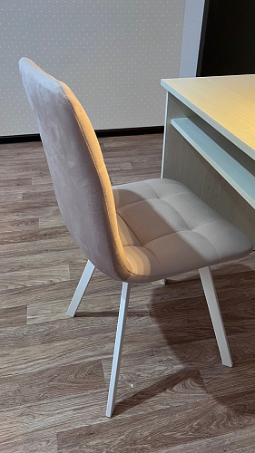 Стул на металлокаркасе Чилли К черный / зеленый фото покупателя 648