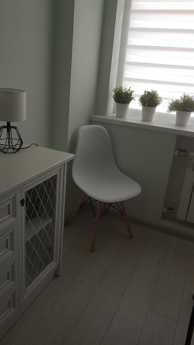 Стул Сindy Eames/Синди Имс мод. 001 yellow / natural фото покупателя 63