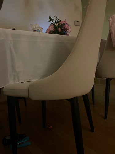 Стул на металлокаркасе Kora 1 gray / black фото покупателя 20