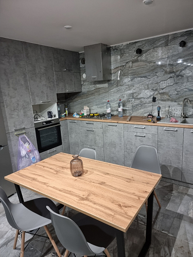 Деревянный стол Лота Лофт 120x75 дуб крафт табачный / черный матовый фото покупателя 536