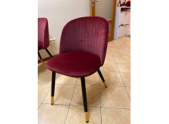 Стул на металлокаркасе Gabi blue / black фото покупателя 443