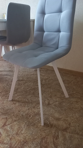 Комплект стульев Чилли 2 шт бежевый / черный фото покупателя 1101