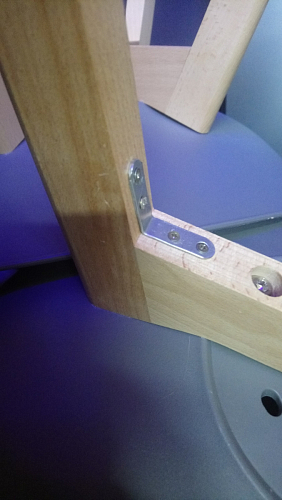 Деревянный стул Bonuss light gray / wood фото покупателя 9