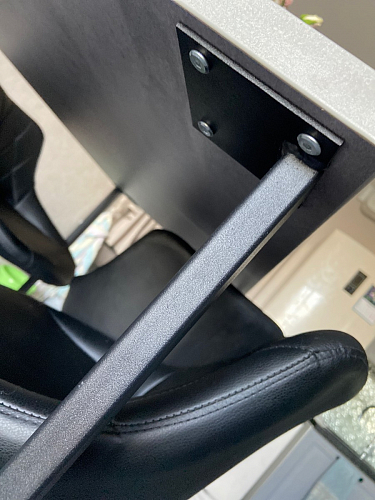 Барная стойка Дилан Лофт 120х40х90 бетон светлый фото покупателя 109