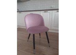 Стул на металлокаркасе Gabi 1 light purple / black фото покупателя 268