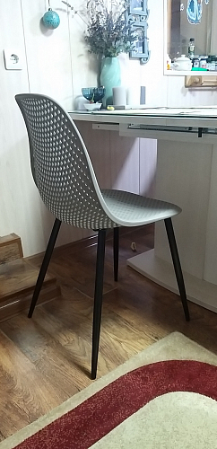 Стул на металлокаркасе Vero белый фото покупателя 7