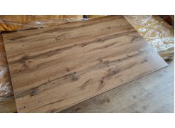 Деревянный стол Лота Лофт 120(160)х75 черный матовый / бетон светлый фото покупателя 854