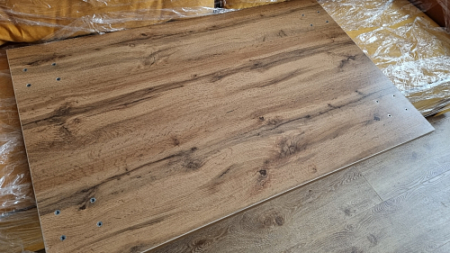 Стол раскладной Лота Лофт 120 25 мм юта / черный матовый фото покупателя 854