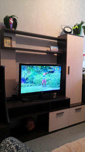 Мини-стенка Лаура венге / дуб млечный фото покупателя 4