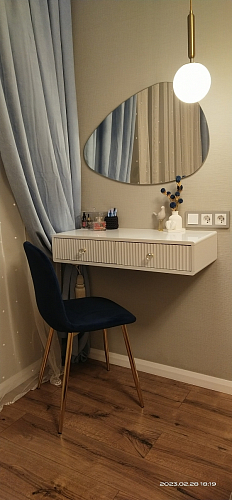 Стул на металлокаркасе Dabl 01 champagne / gold фото покупателя 13