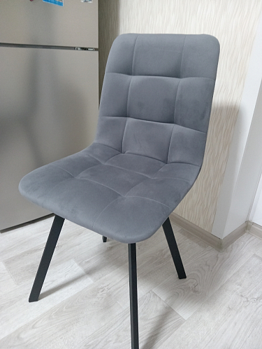 Стул на металлокаркасе Чилли зеленый / белый каркас фото покупателя 181