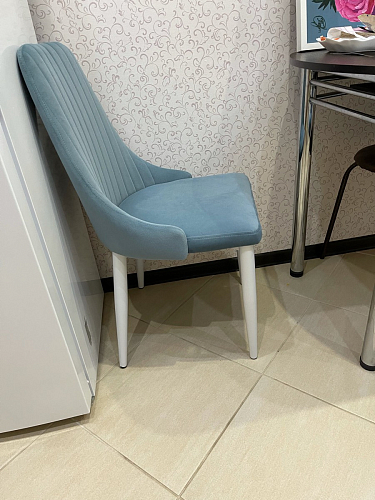 Стул на металлокаркасе Kora beige / black фото покупателя 55