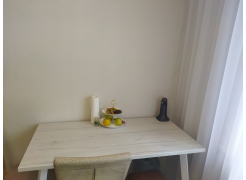 Стол Тринити Лофт 120 32 мм бетон / черный матовый фото покупателя 351