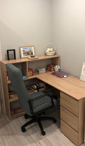 Письменный стол СПм-20 бетон фото покупателя 1