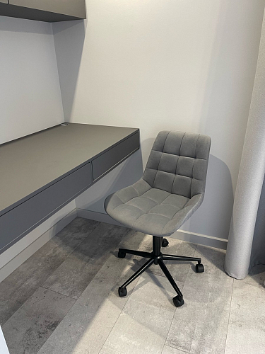 Компьютерное кресло Честер синий (velutto 46 ) / белый фото покупателя 37