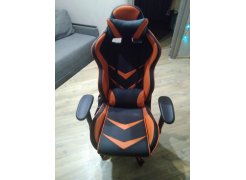 Компьютерное кресло Racer черное / голубое фото покупателя 153