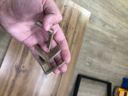 Стол Лота Лофт 120 32 мм бетон / черный матовый фото покупателя 451