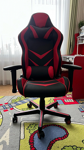 Компьютерное кресло Racer черное / красное фото покупателя 129