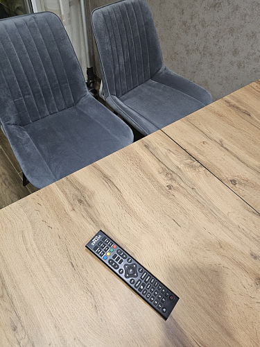 Стул на металлокаркасе Седа К латте / черный фото покупателя 109