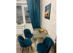 Стул на металлокаркасе Gabi 1 light purple / black фото покупателя 565