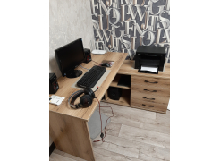 Компьютерный стол КСТ-109Л венге фото покупателя 3