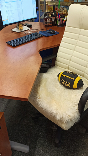 Компьютерное кресло Атлант 1 черное фото покупателя 1