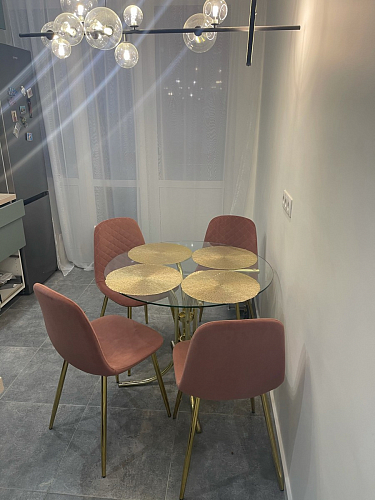 Стул на металлокаркасе Dabl green фото покупателя 64