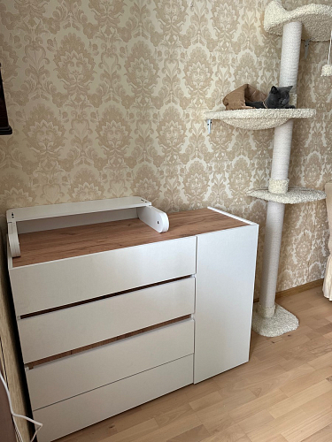 Комод Атлон белый / дуб вотан фото покупателя 3