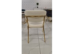 Стул на металлокаркасе Kamelia зеленый / золото из шоурума 8