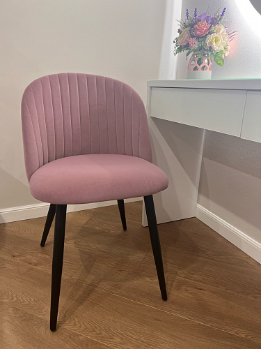 Стул на металлокаркасе Gabi gray / black фото покупателя 942