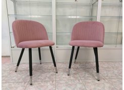 Стул на металлокаркасе Gabi blue / black фото покупателя 92