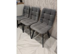 Стул на металлокаркасе Чилли черный фото покупателя 376