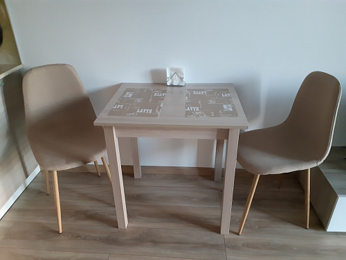 Стул на металлокаркасе Lilu 05 gray / white фото покупателя 97