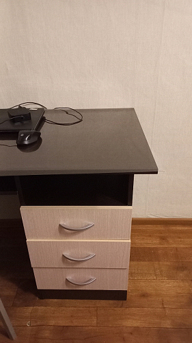 Стол письменный Бриз МДФ волна лайм / ясень светлый фото покупателя 110