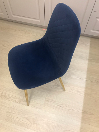 Стул на металлокаркасе Dabl wine red фото покупателя 163