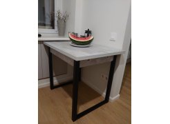 Стол Форли бетон / черный матовый фото покупателя 62