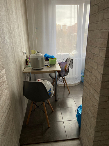 Пластиковый стул Eames PC-015 серо-голубой / дерево фото покупателя 132