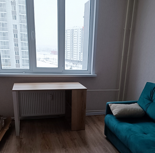 Письменный стол Битти Лофт 116х60х75 дуб вотан / белый матовый фото покупателя 55