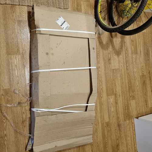 Письменный стол Битти Лофт 116х60х75 дуб вотан / белый матовый фото покупателя 46