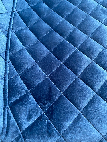 Стул на металлокаркасе Capri голубой фото покупателя 125