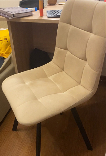 Стул на металлокаркасе Чилли зеленый / белый каркас фото покупателя 190