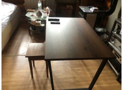 Стол Лота Лофт 140 25 мм юта / белый матовый фото покупателя 361