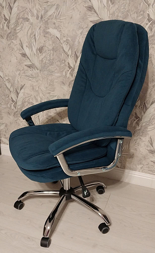 Компьютерное кресло Softy Lux розовое фото покупателя 11