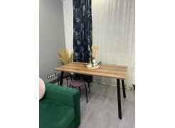 Стол Лота Лофт 140 25 мм юта / белый матовый фото покупателя 640