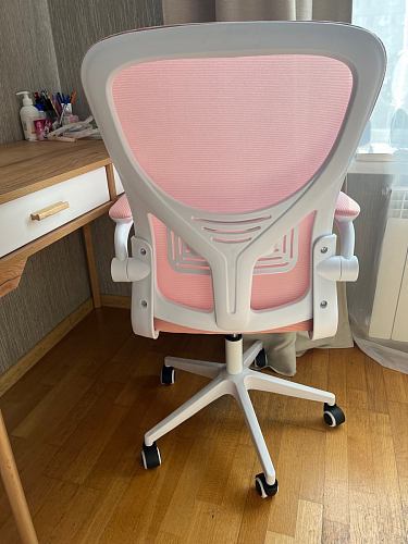 Компьютерное кресло Konfi gray / blue / white фото покупателя 76