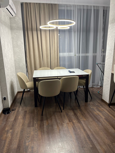 Стул на металлокаркасе Gabi 1 light purple / black фото покупателя 309