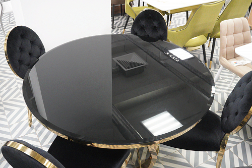 Стол Twist steel / white из шоурума 3