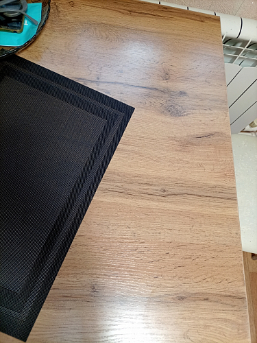 Стол Лота Лофт 140 25 мм черный матовый / бетон фото покупателя 787