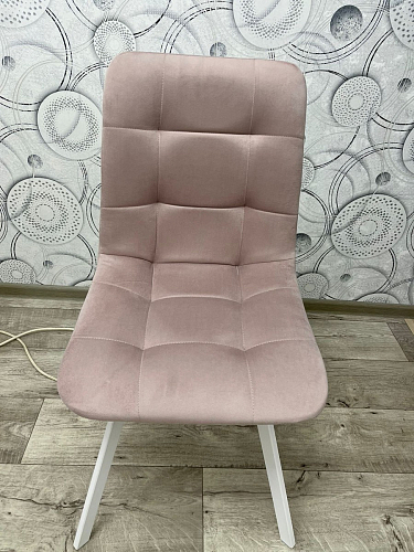 Стул на металлокаркасе Чилли бежевый / белый каркас фото покупателя 1334